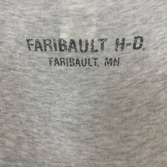 Genuine Harley Davidson - Gray Long Sleeve Shirt - XL 21” Pit to Pit, 24” Length - Picture 7 of 8